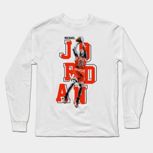 Michael Jordan 23 Basketball Long Sleeve T-Shirt